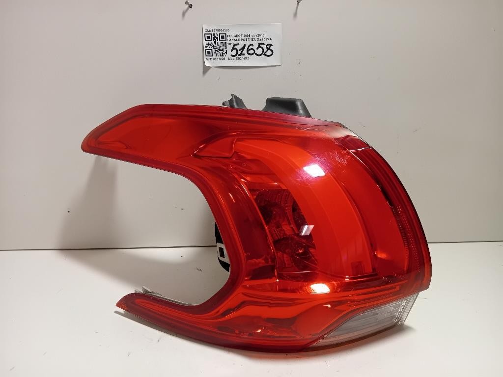 Fanale POST SX 9678074280 Peugeot 2008 I 2013