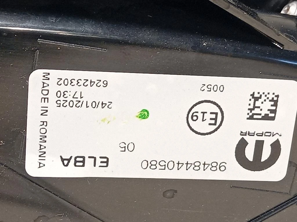 Fanale POST DX 9848440580 Citroen C3 Aircross 2021