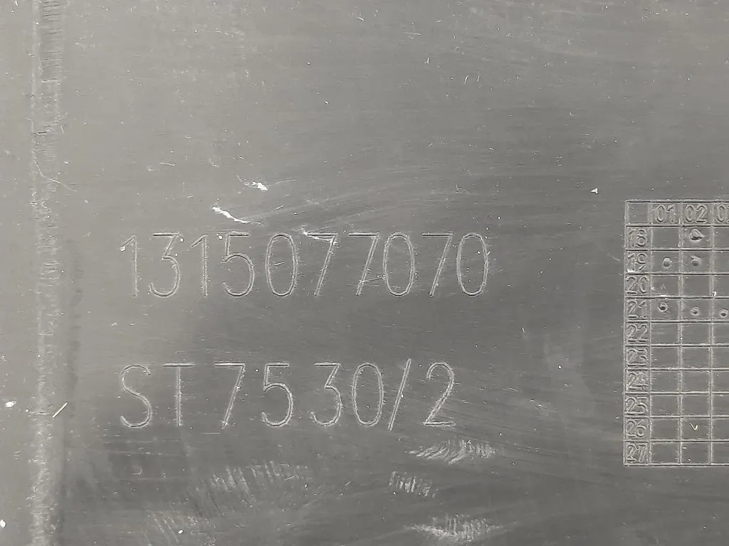 Paraurti Centrale ANT 1315077070 Citroen Jumper III 2014