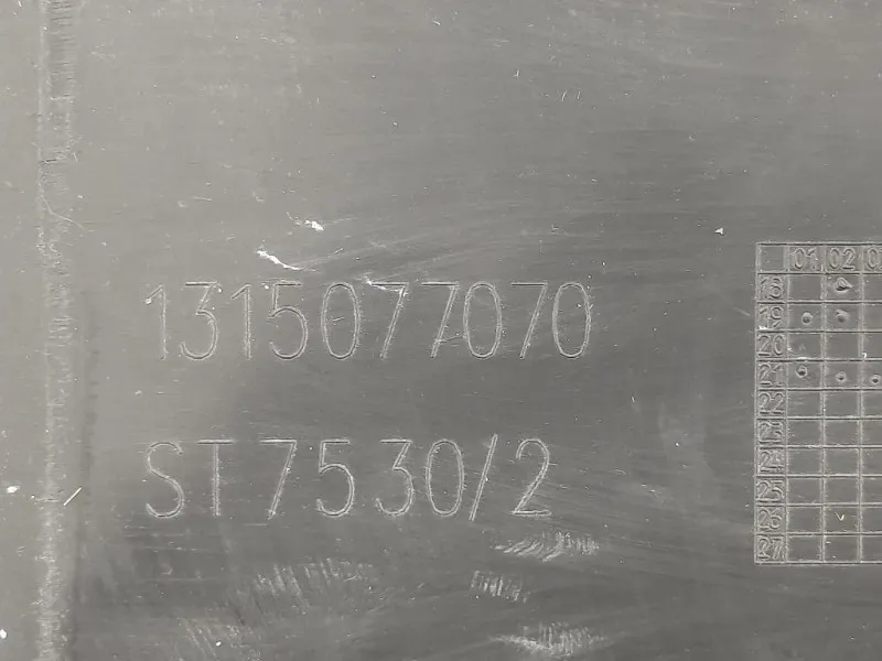 Paraurti Centrale ANT 1315077070 Citroen Jumper III 2014