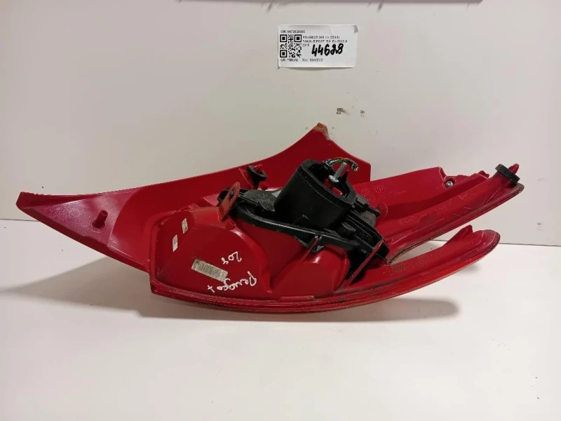 Fanale POST SX 9672628380 Peugeot 208 I 2012