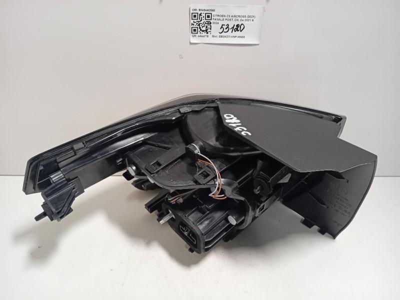 Fanale POST DX 9848440580 Citroen C3 Aircross 2021