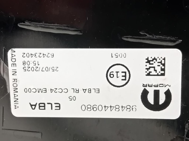 Fanale POST DX 9848440980 Citroen C3 Aircross 2021