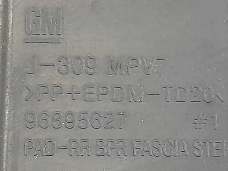 Paraurti Centrale POST Chevrolet Orlando 2011