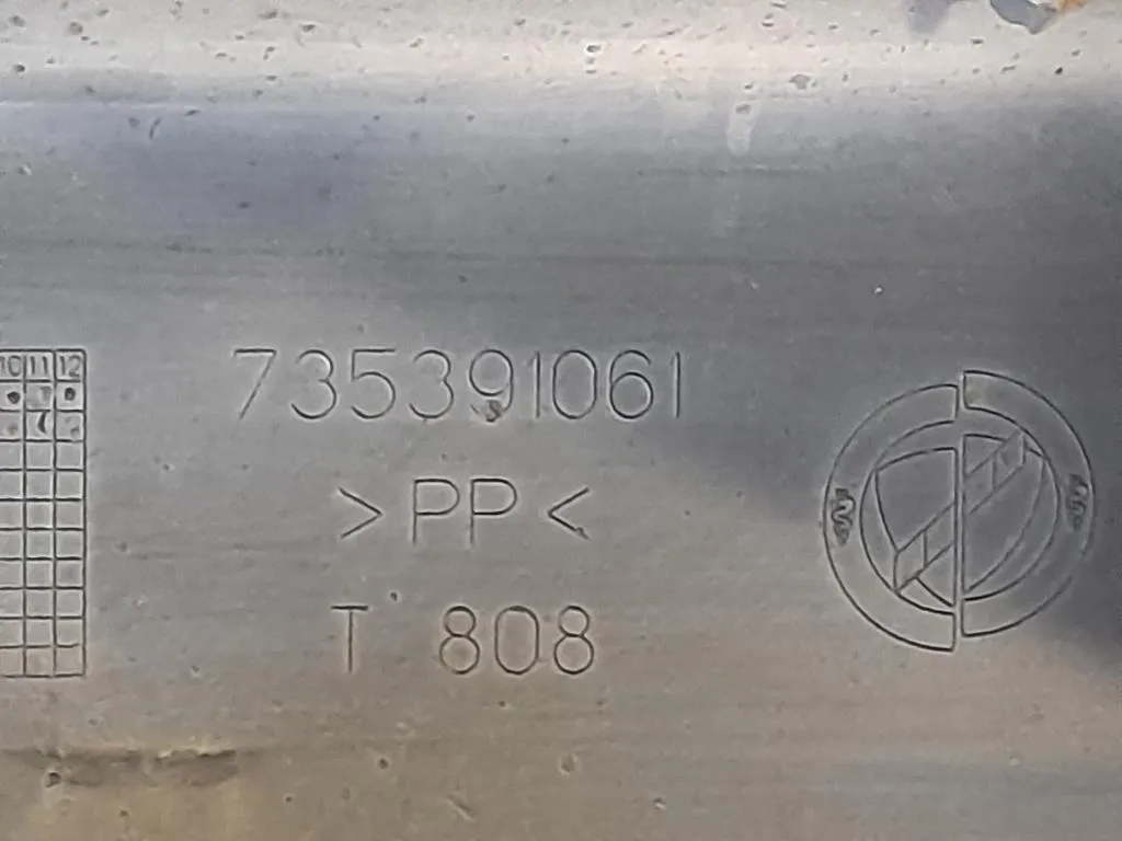 Paraurti Centrale POST 735391061 Fiat Doblò III 2010