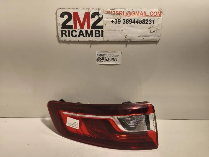Fanale POST SX 265554874R Renault Mégane IV 2016