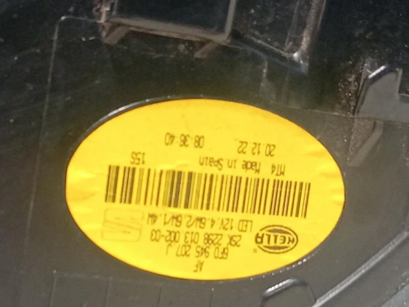 Fanale POST SX 6F0945207J Seat Ibiza VI KJ1 2017