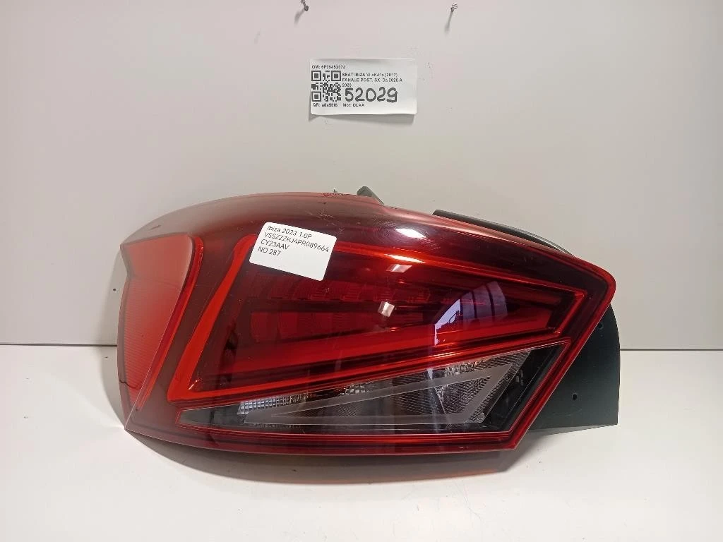 Fanale POST SX 6F0945207J Seat Ibiza VI KJ1 2017
