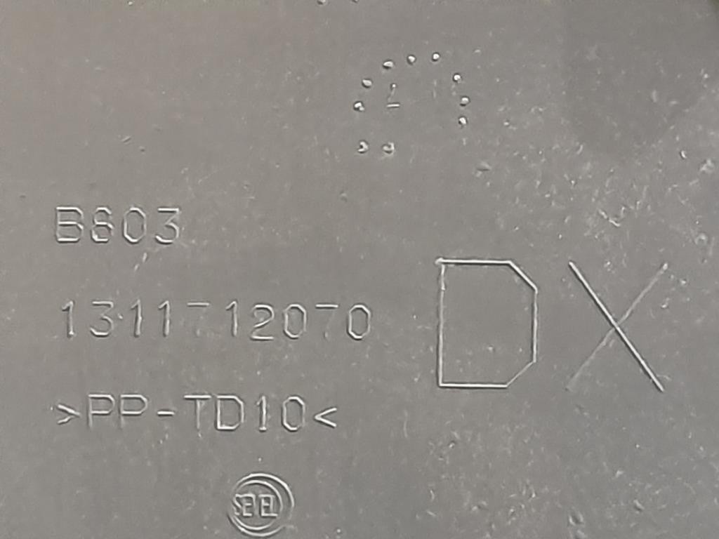 Paraurti Centrale POST DX 1311712070 Citroen Jumper III 2014