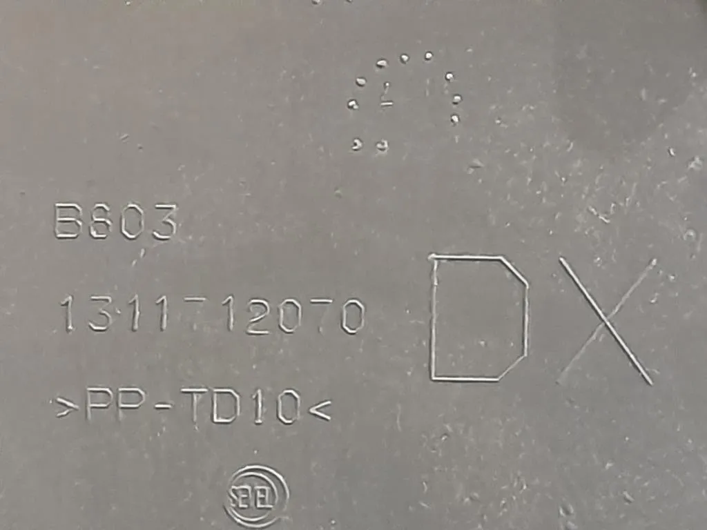 Paraurti Centrale POST DX 1311712070 Citroen Jumper III 2014