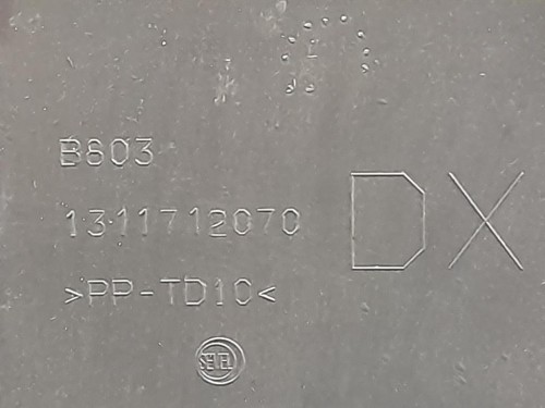 Paraurti Centrale POST DX 1311712070 Citroen Jumper III 2014