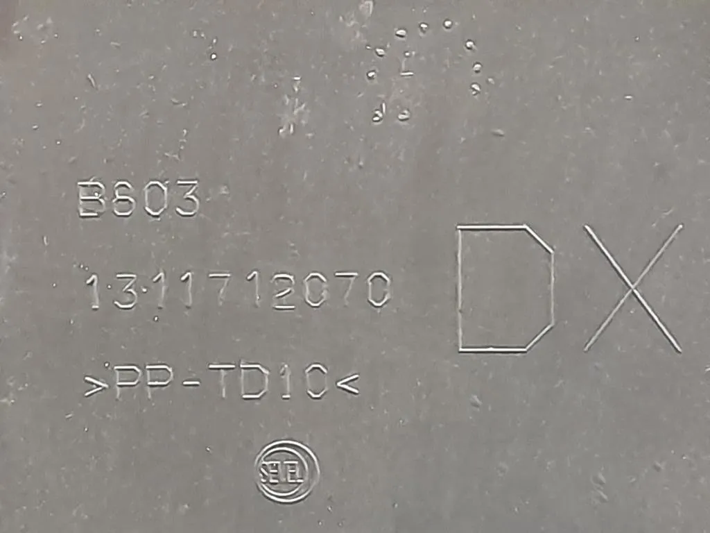 Paraurti Centrale POST DX 1311712070 Citroen Jumper III 2014