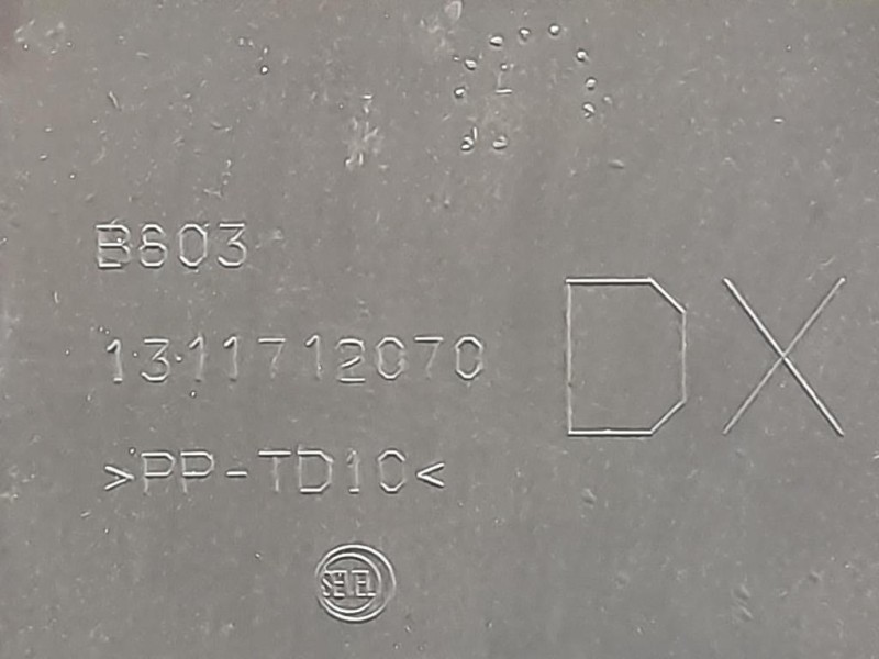 Paraurti Centrale POST DX 1311712070 Citroen Jumper III 2014