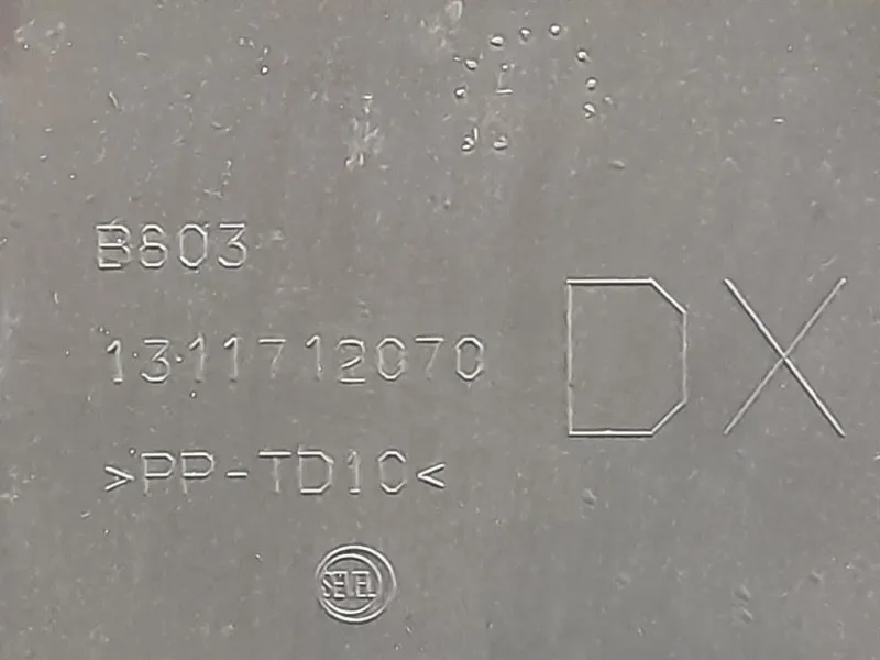 Paraurti Centrale POST DX 1311712070 Citroen Jumper III 2014