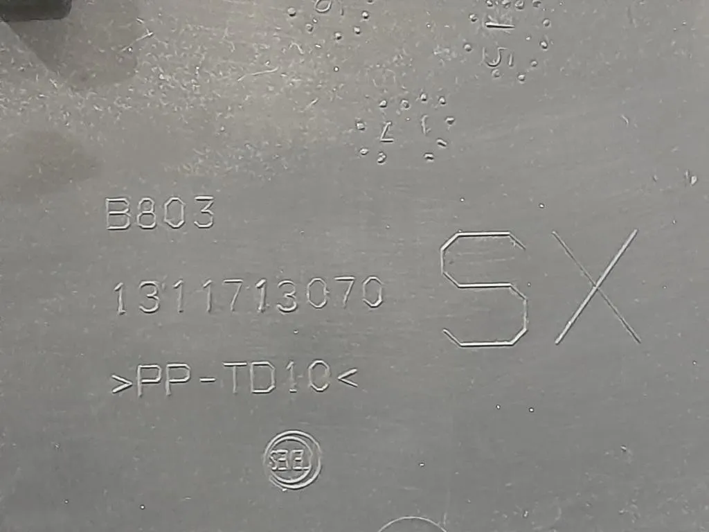 Paraurti Centrale POST SX 1311713070 Citroen Jumper III 2014