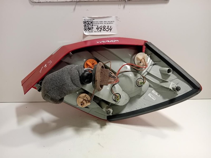 Fanale POST SX 5J6 945 095 Skoda Fabia 545 SW 2010