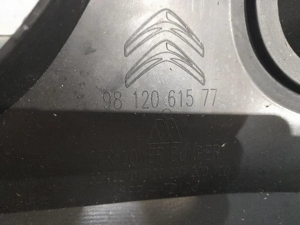 Paraurti INF ANT 9812061577 Citroen C3 III 2016