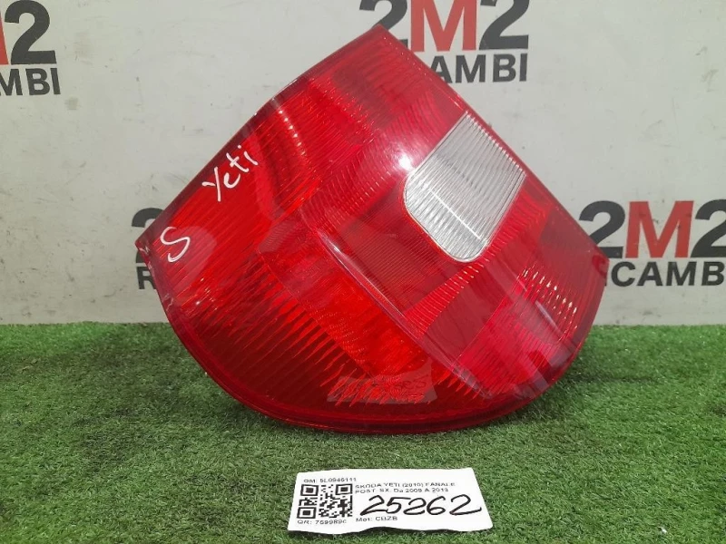 Fanale POST SX 5L0945111 Skoda YETI 2010
