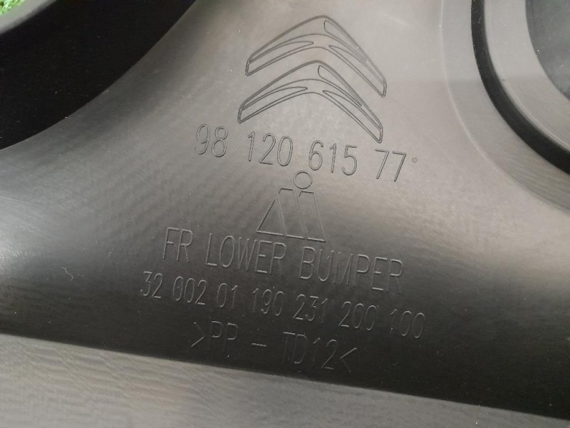 Paraurti INF ANT 9812061577 Citroen C3 III 2016