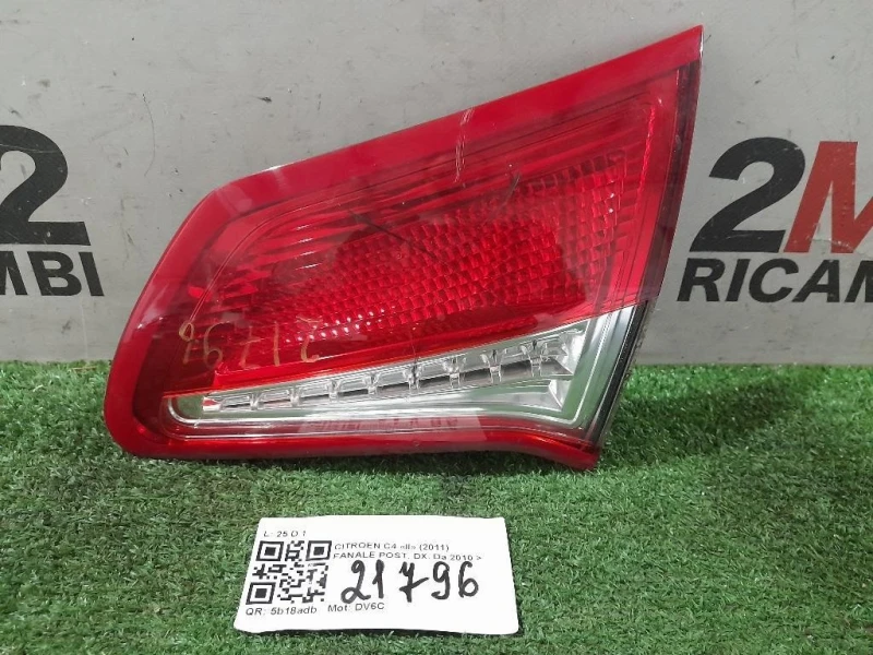 Fanale POST DX Citroen C4 II 2011
