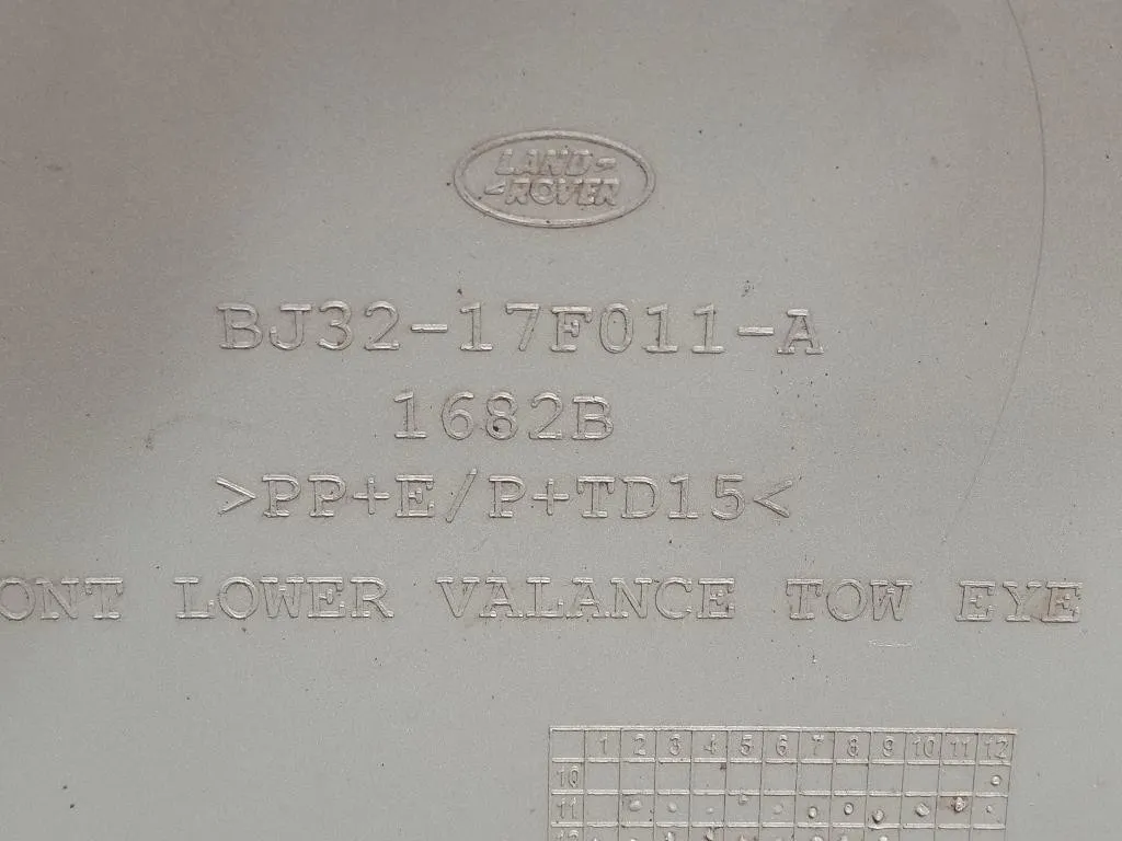 Paraurti INF ANT BJ32-17F011-A Land Rover Range Rover Evoque I 2011