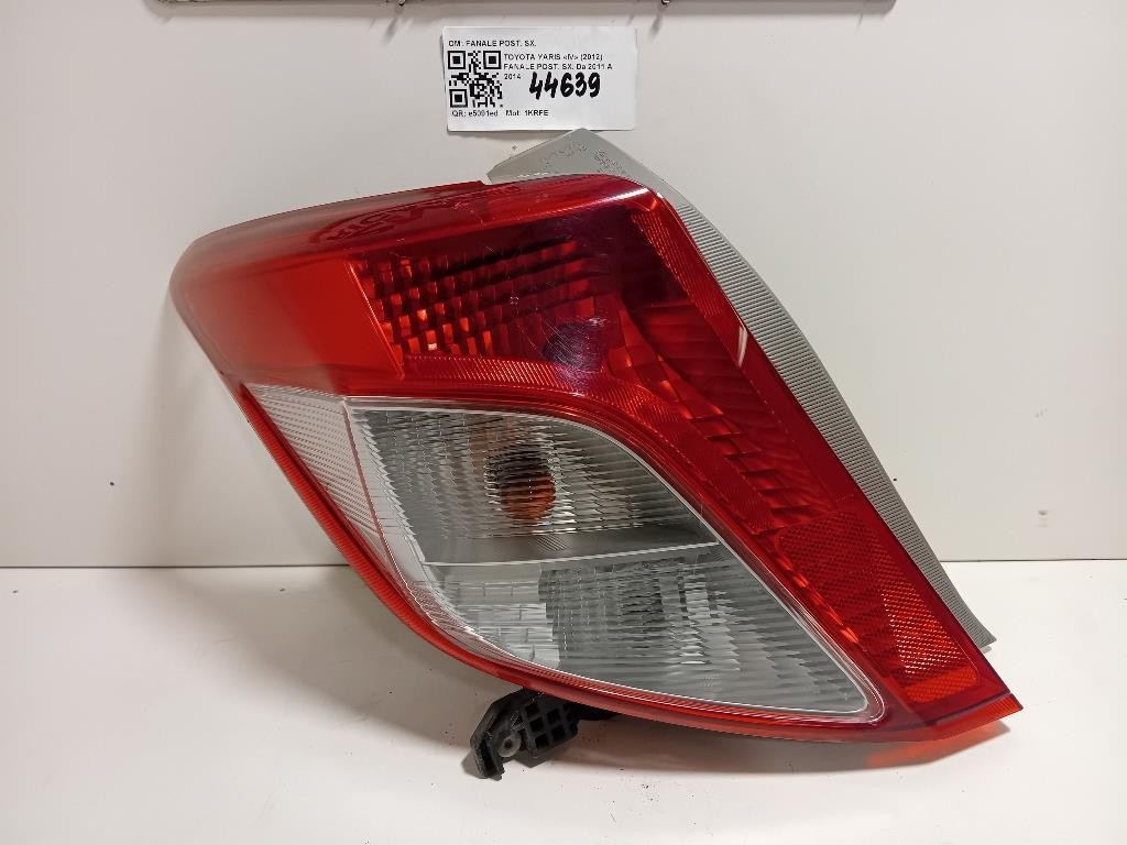 Fanale POST SX FANALE POST SX Toyota Yaris IV 2012