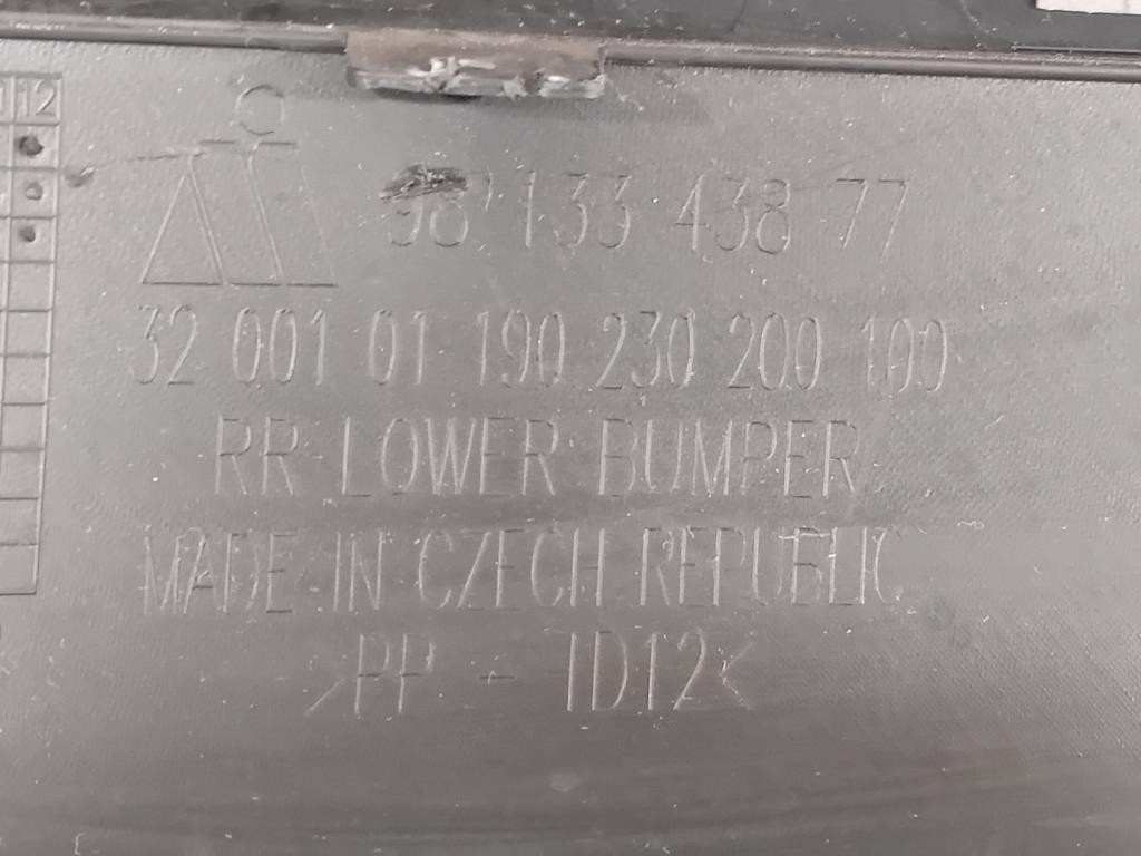 Paraurti INF POST 9813343877 Citroen C3 III 2016