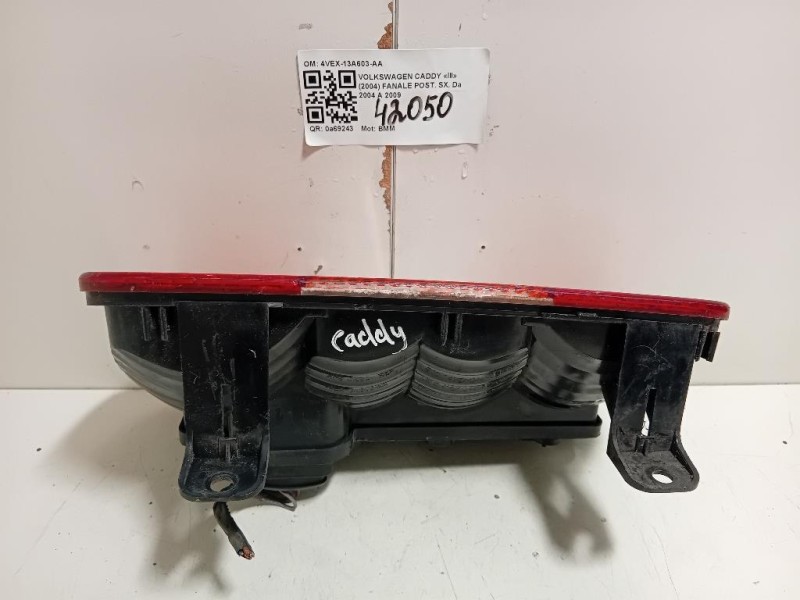 Fanale POST SX 4VEX-13A603-AA Volkswagen Caddy III 2004