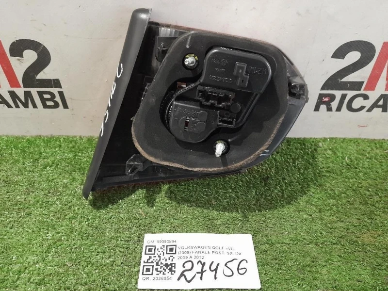 Fanale POST SX 89090894 Volkswagen GOLF VI 2009