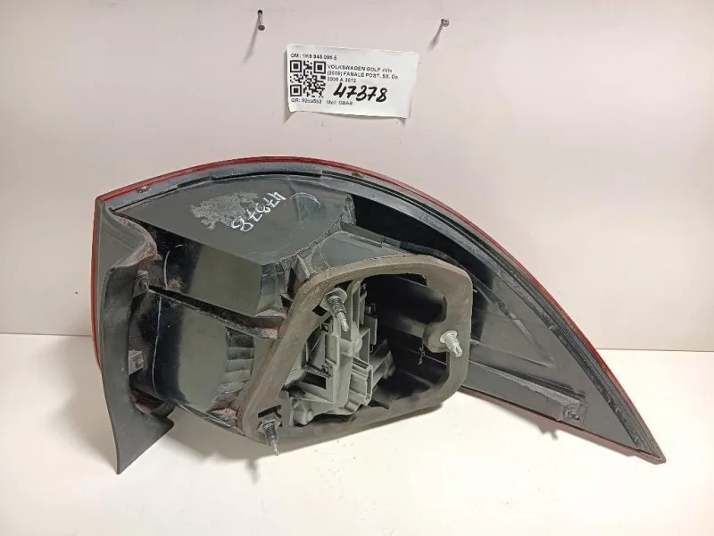 Fanale POST SX 1K9 945 095 E Volkswagen GOLF VI 2009