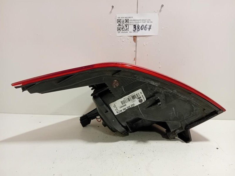 Fanale POST SX 5G0 945 095 M Volkswagen GOLF VII 2013