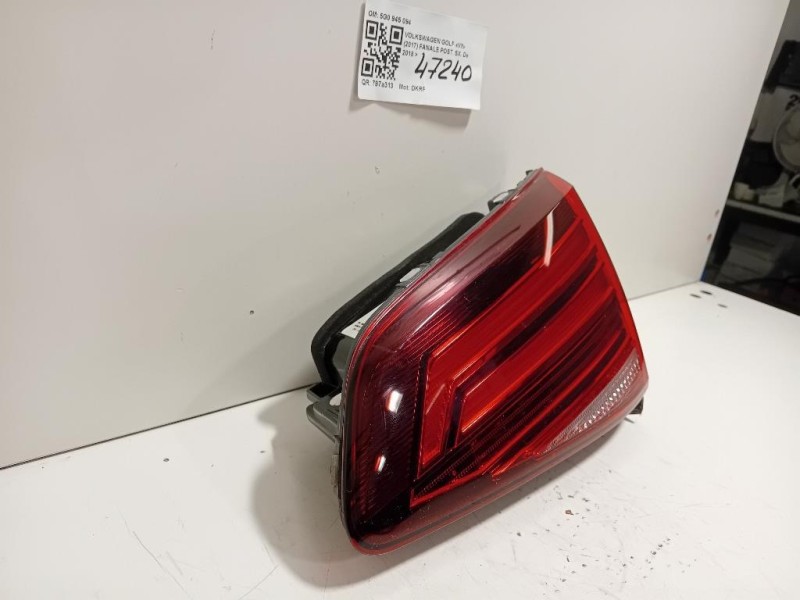 Fanale POST SX 5G0 945 094 AH Volkswagen GOLF VII 2017