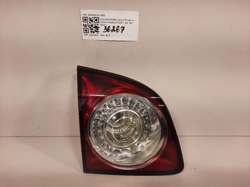Fanale POST SX 5M0 945 093 K Volkswagen GOLF PLUS I 2004