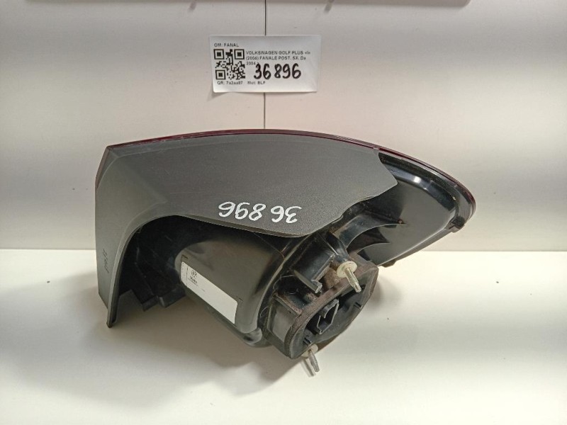 Fanale POST SX 89033612 Volkswagen GOLF PLUS I 2004