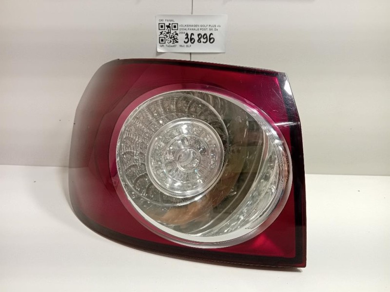 Fanale POST SX 89033612 Volkswagen GOLF PLUS I 2004