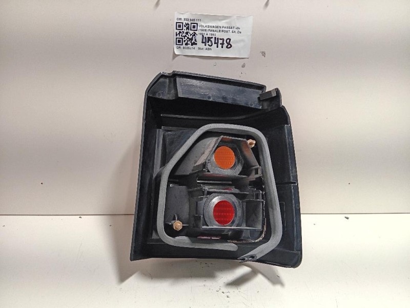 Fanale POST SX 333 945 111 Volkswagen Passat II 1989