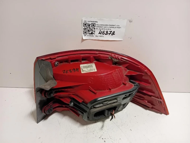 Fanale POST SX 3AF945095E Volkswagen Passat VI Variant 2011