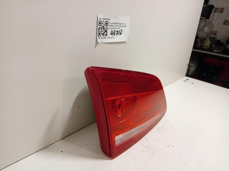 Fanale POST SX 3AF945093R Volkswagen Passat VI Variant 2011