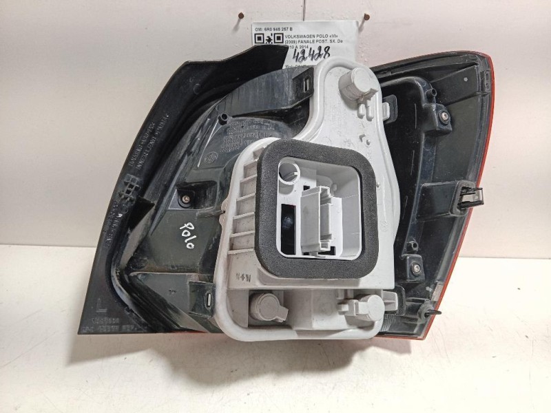 Fanale POST SX 6R0 945 257 B Volkswagen POLO VI 2009