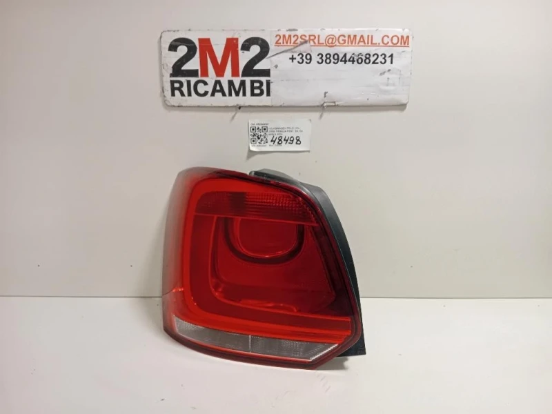 Fanale POST SX 6R0945257 Volkswagen POLO VI 2009
