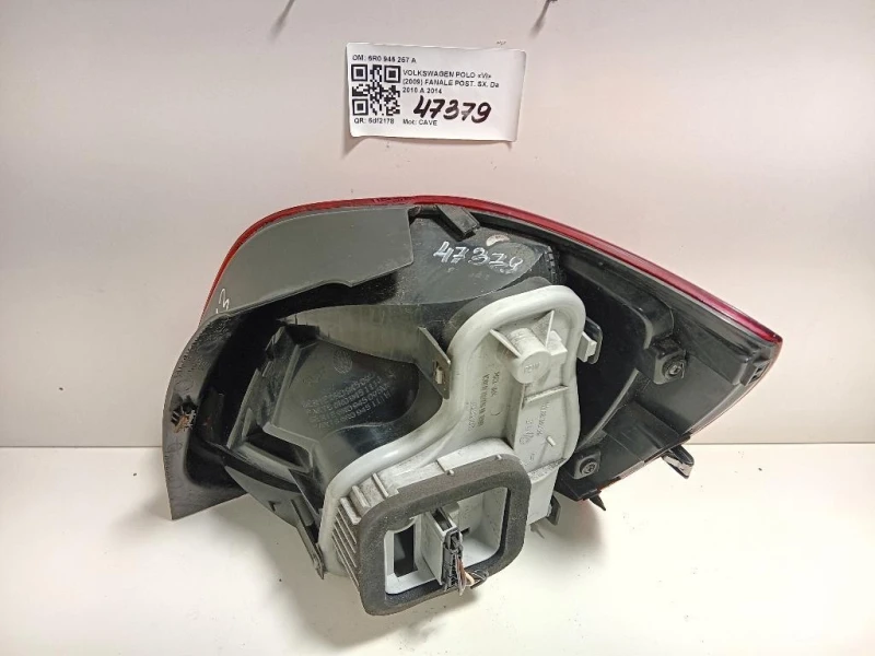 Fanale POST SX 6R0 945 257 A Volkswagen POLO VI 2009
