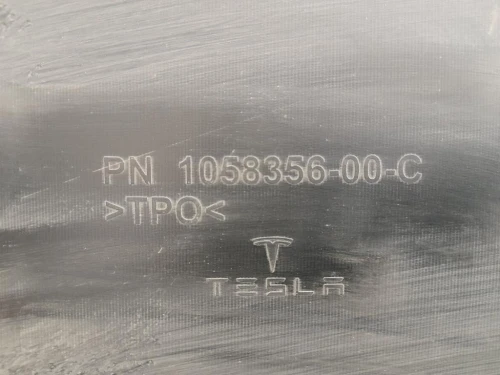 Paraurti INF POST 105835600C Tesla Model X 2015