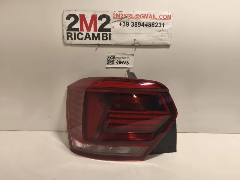 Fanale POST SX 2GS945095 Volkswagen POLO VII 2017