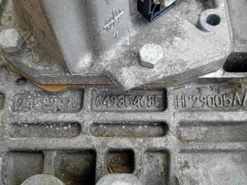 Cambio 24582874 649354685 HP29005A 5 MARCE MANUALE Opel Astra K 2016