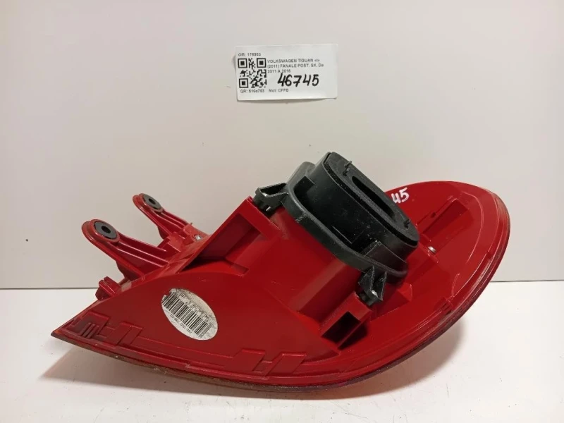 Fanale POST SX 178933 Volkswagen Tiguan I 2011
