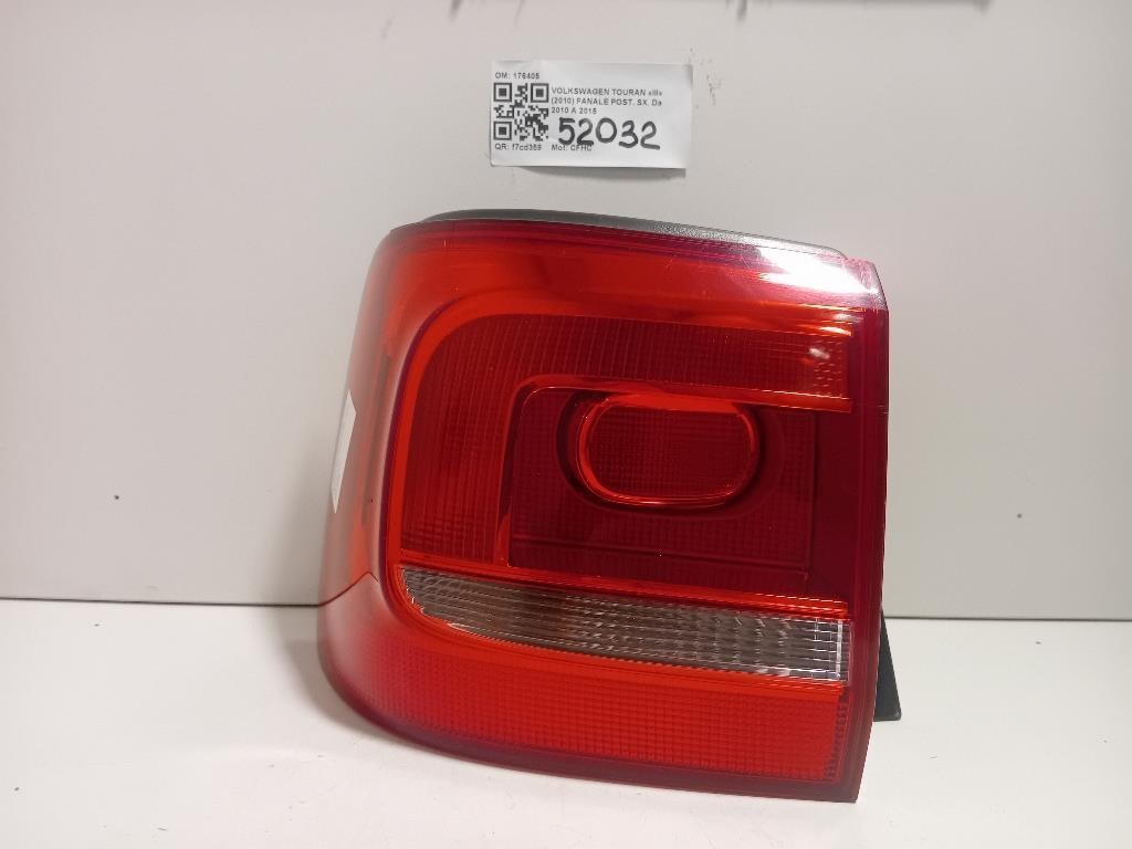 Fanale POST SX 176405 Volkswagen Touran III 2010