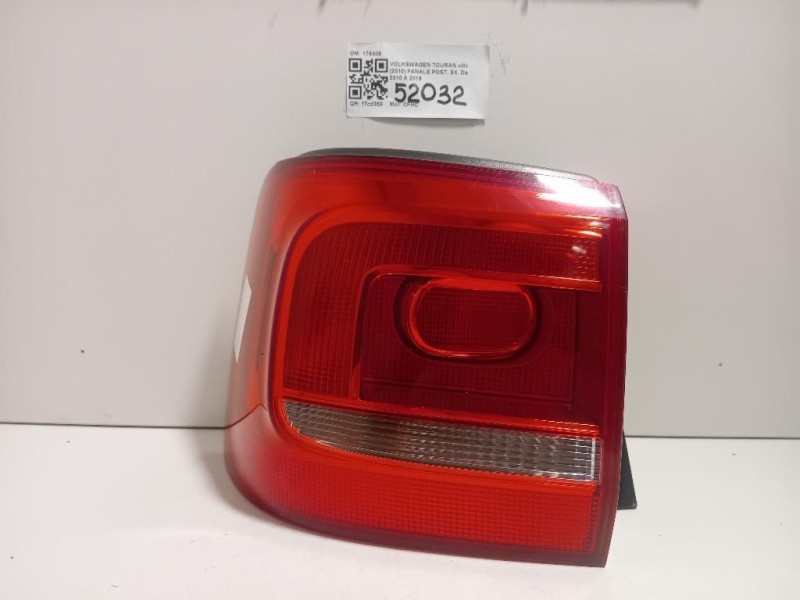 Fanale POST SX 176405 Volkswagen Touran III 2010