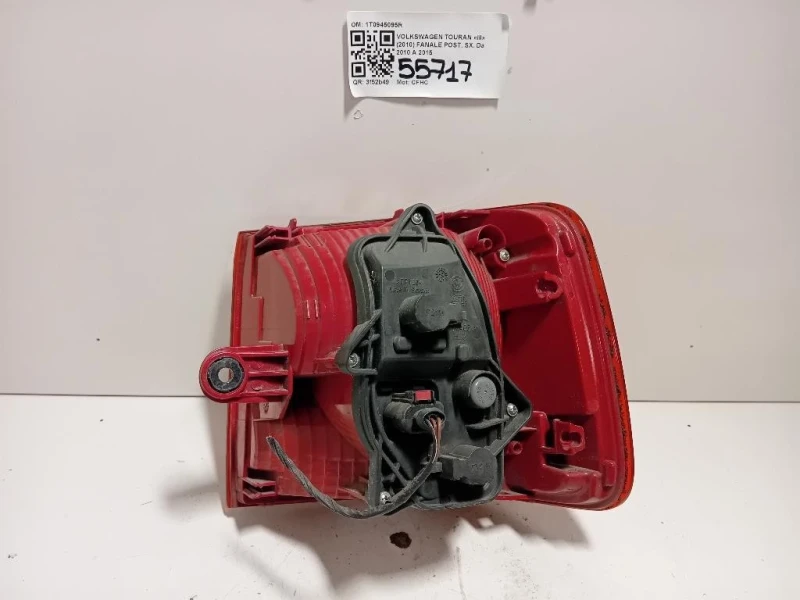 Fanale POST SX 1T0945095R Volkswagen Touran III 2010