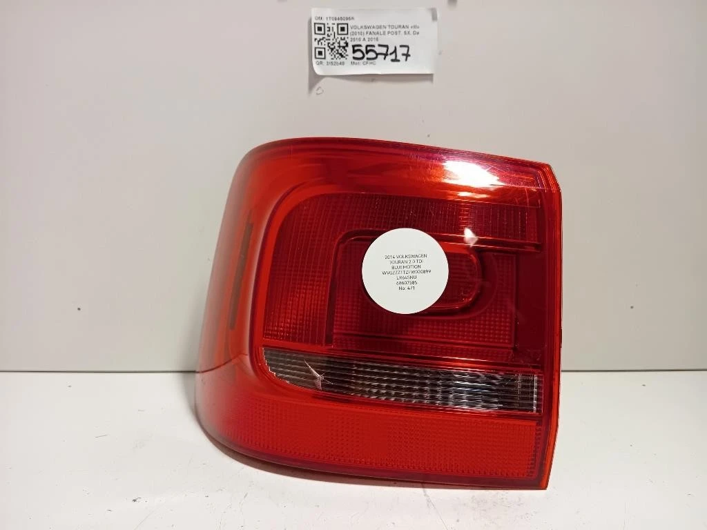 Fanale POST SX 1T0945095R Volkswagen Touran III 2010