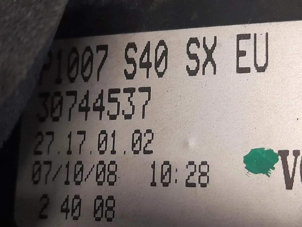 Fanale POST SX 30744537 91007S40 Volvo S40 II 2004